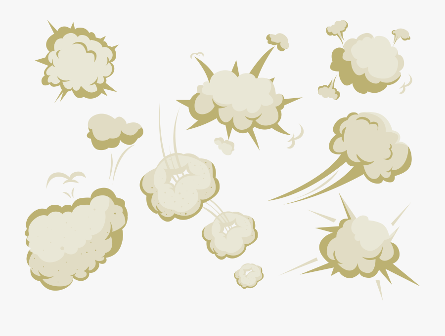 Dust Clipart Cloud Smoke - Garden Roses, Transparent Clipart