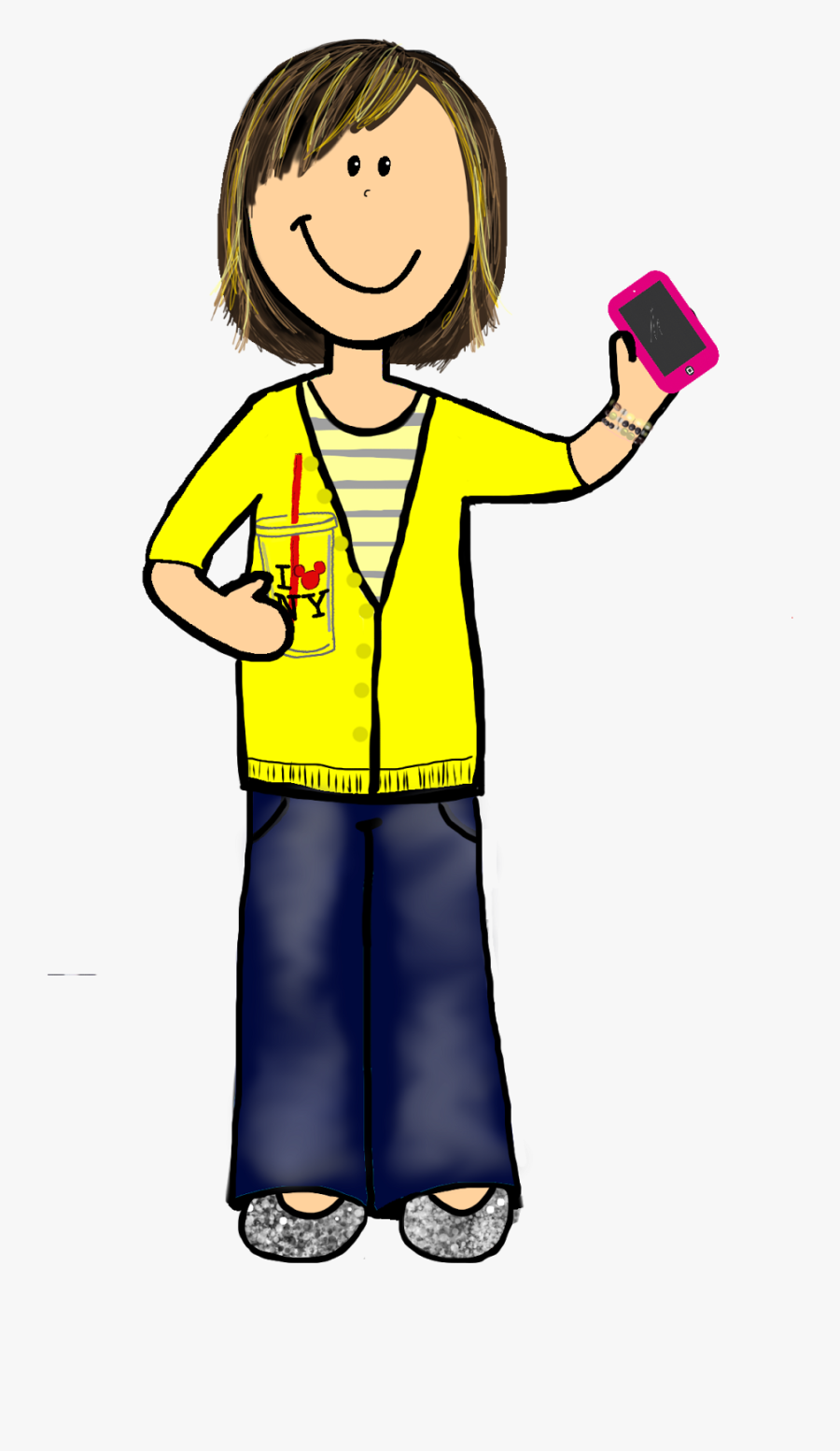 Teaching With A Touch Of Pixie Dust - Clipart Of A Person, Transparent Clipart