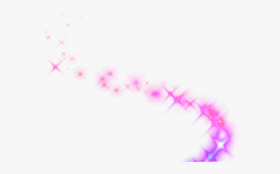 Pixie Dust Cliparts - Pink Sparkle Transparent Background, Transparent Clipart