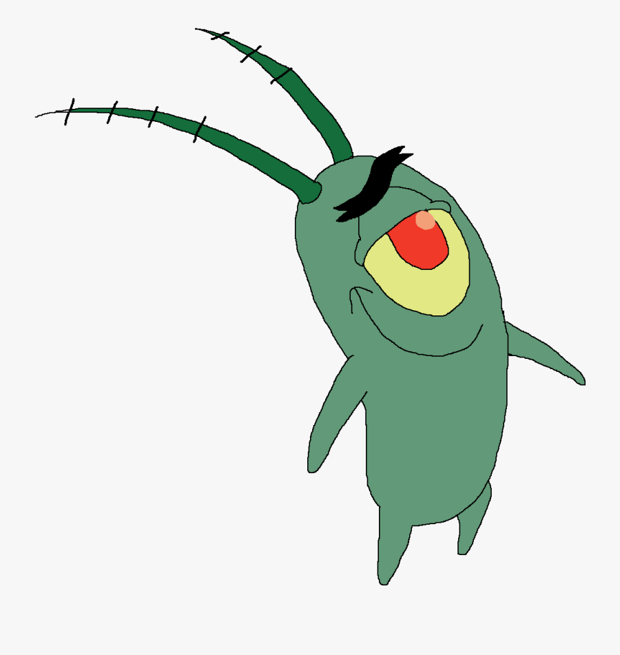 Plankton Smiling Clipart , Png Download - Sheldon J Plankton Smiling, Transparent Clipart