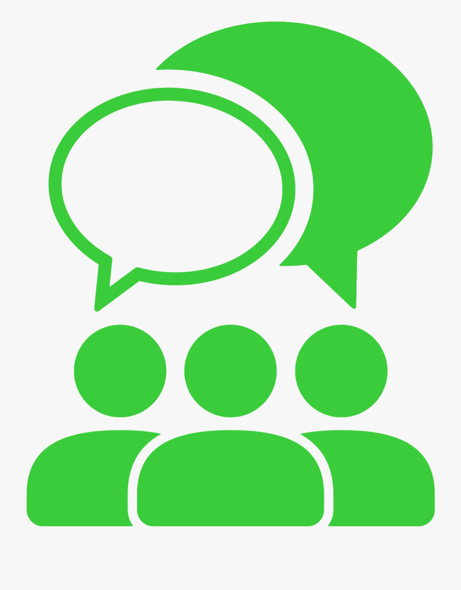 Scales Clipart Contentment - People Talking Icon, Transparent Clipart