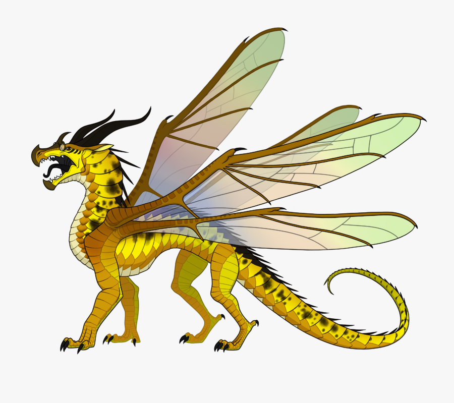 Portrait On Tlc - Wings Of Fire Hivewings, Transparent Clipart