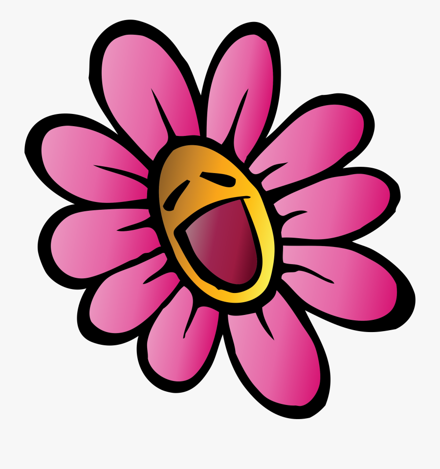 Transparent Row Of Flowers Clipart - Clipart Fleur, Transparent Clipart