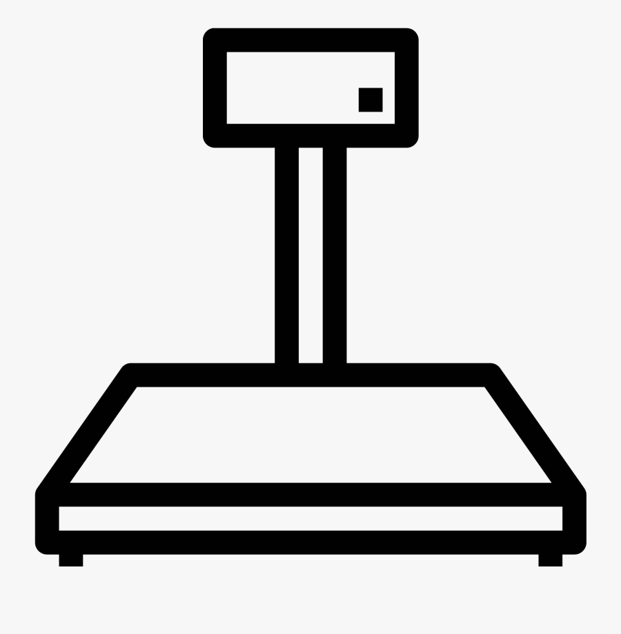 Scales Of Justice Icon Isolated Design Stock Vector - Industrial Scale Clipart, Transparent Clipart