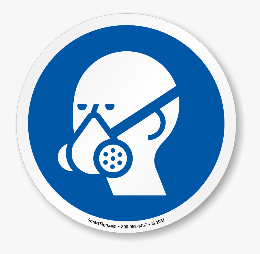 Full Face Shield Icon, Transparent Clipart