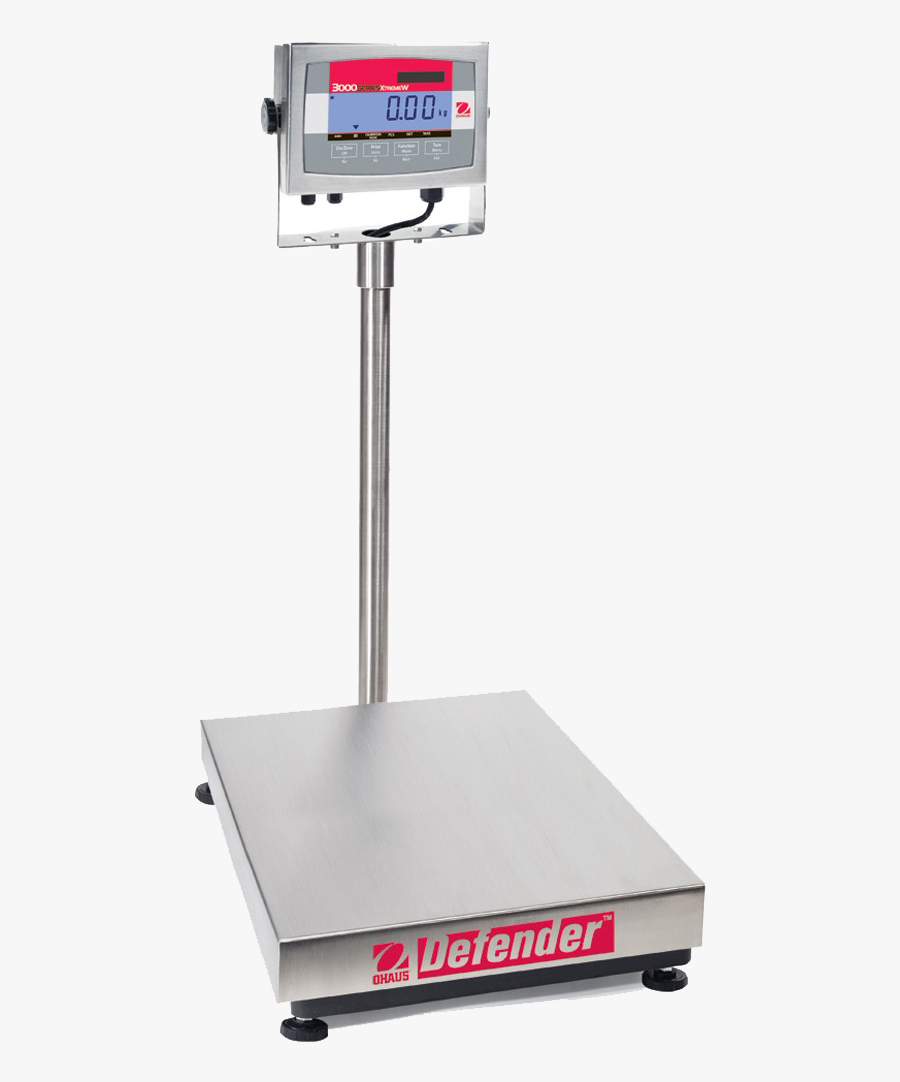 Scales Png Clipart - Ohaus Defender 3000, Transparent Clipart