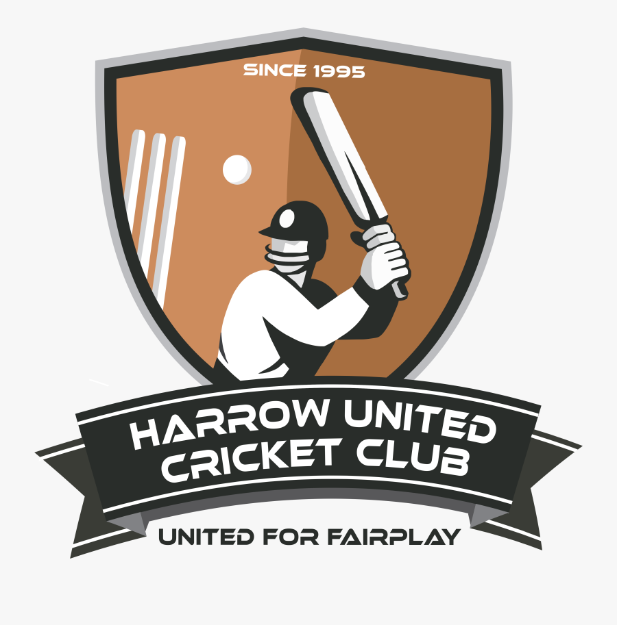 History Harrow United - Cricket Club Logo Png, Transparent Clipart