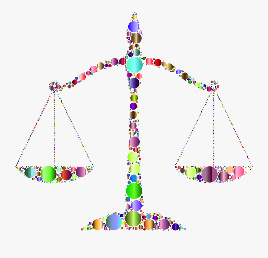 Transparent Justice Scales Clipart - Clip Art, Transparent Clipart