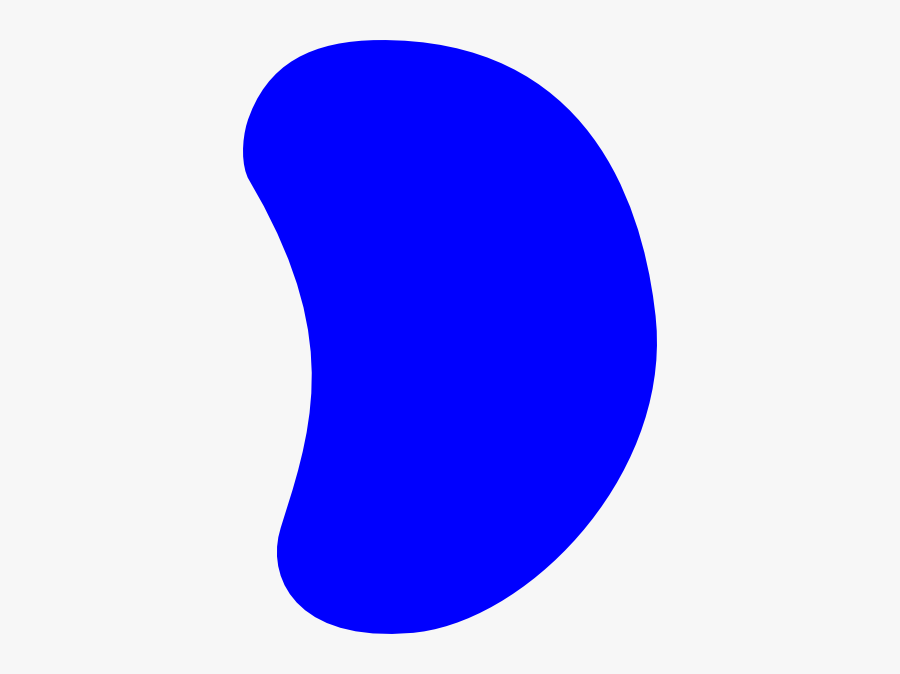 Blue Jelly Bean Clipart, Transparent Clipart