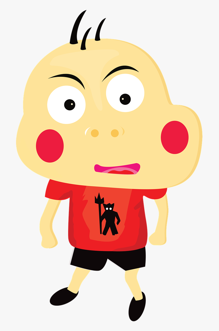 Summer Clipart Happy Smiling - Cartoon, Transparent Clipart