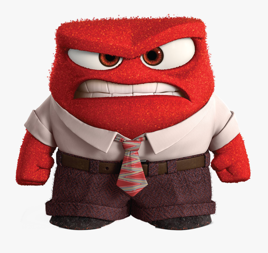 Inside Out Anger Clipart - Anger Inside Out, Transparent Clipart