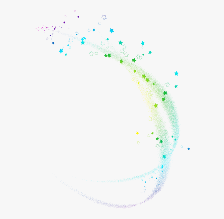 Transparent Dust Png - Star Effect Png Green, Transparent Clipart