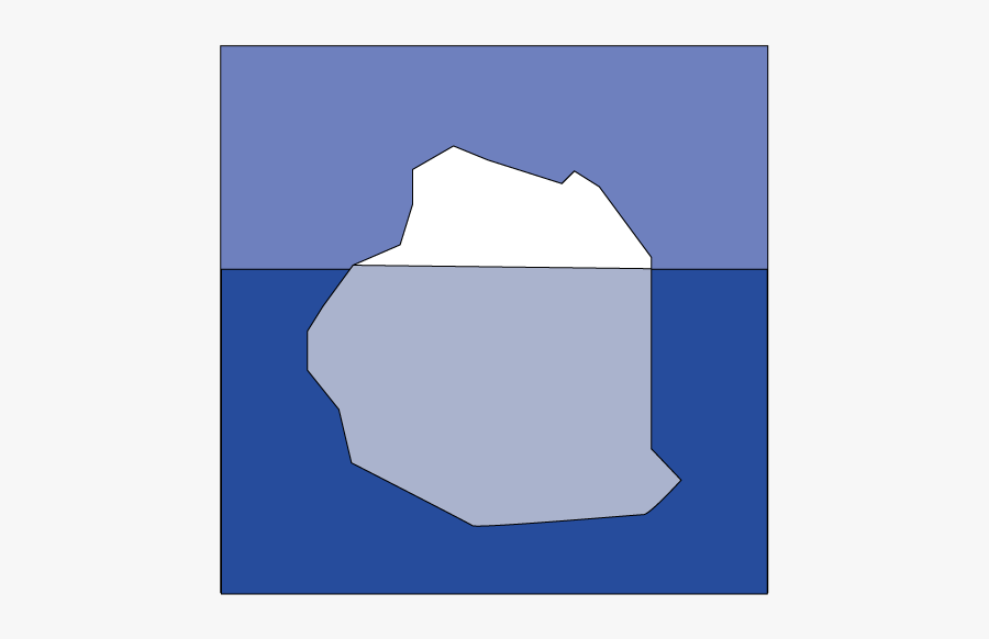 Anger Clipart Iceberg - Paper, Transparent Clipart