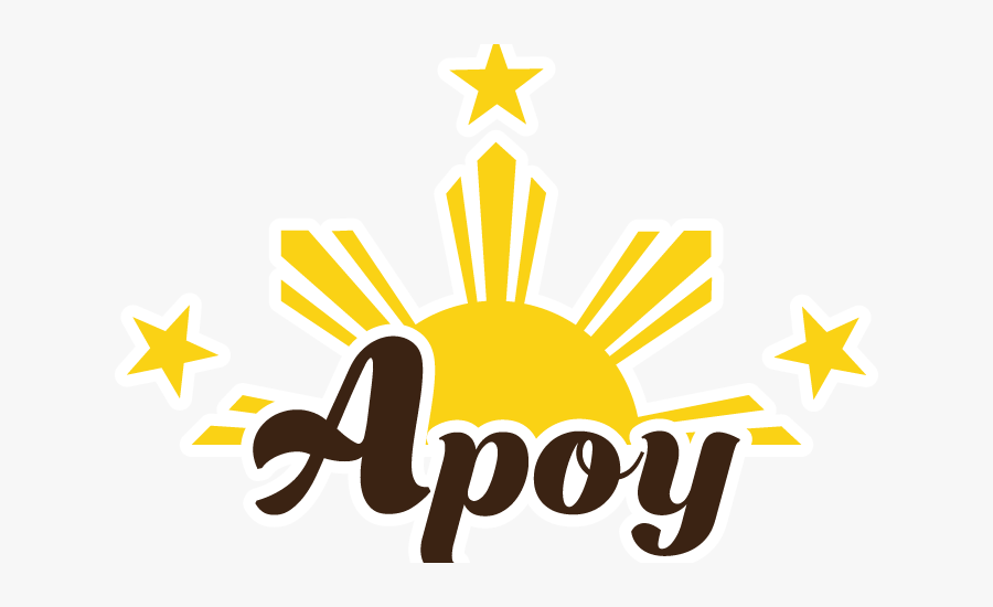 Apoy Clipart Mlk Flyer - Black And White Three Stars And A Sun, Transparent Clipart