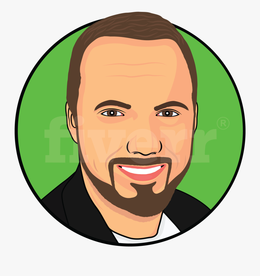 Portrait Vector Transparent Png Clipart Free Download - Cartoon, Transparent Clipart