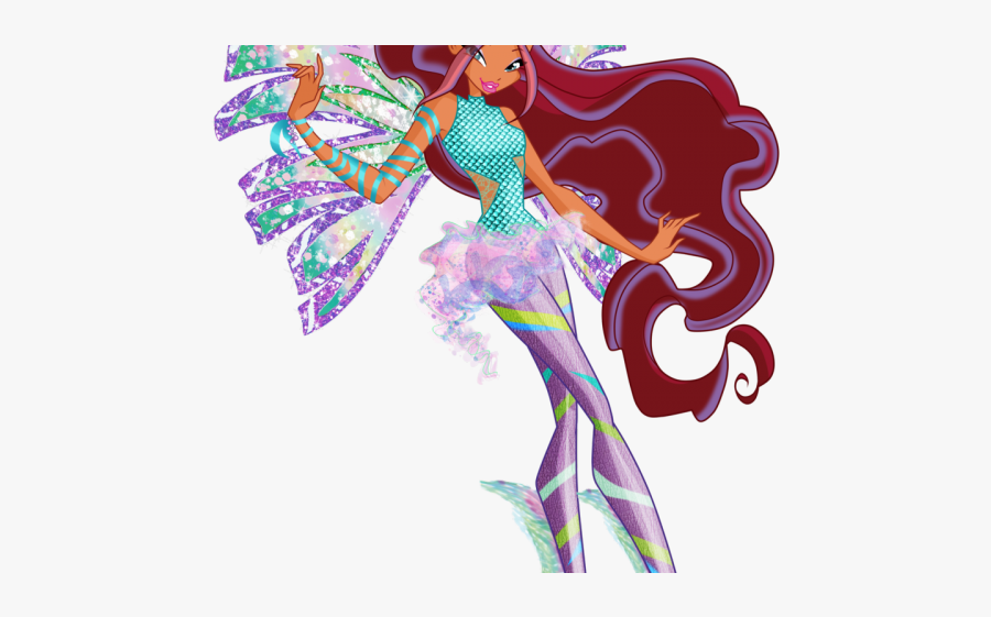 Dust Clipart Animated - Winx Club Layla Sirenix, Transparent Clipart