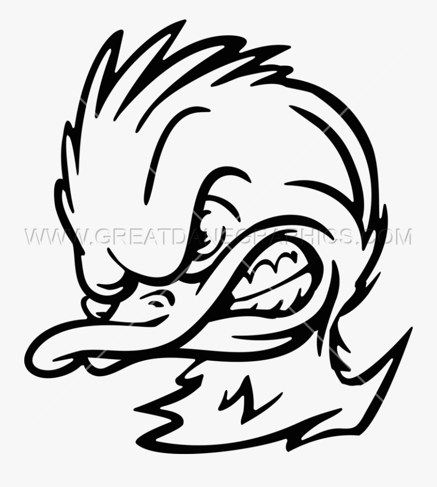 Png Free Anger Drawing Heartbreaking - Drawing Donald Duck Head, Transparent Clipart