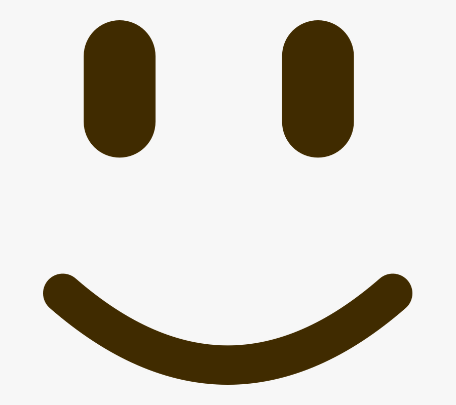 Smiling Clipart Senyum - Smile Curve Png, Transparent Clipart