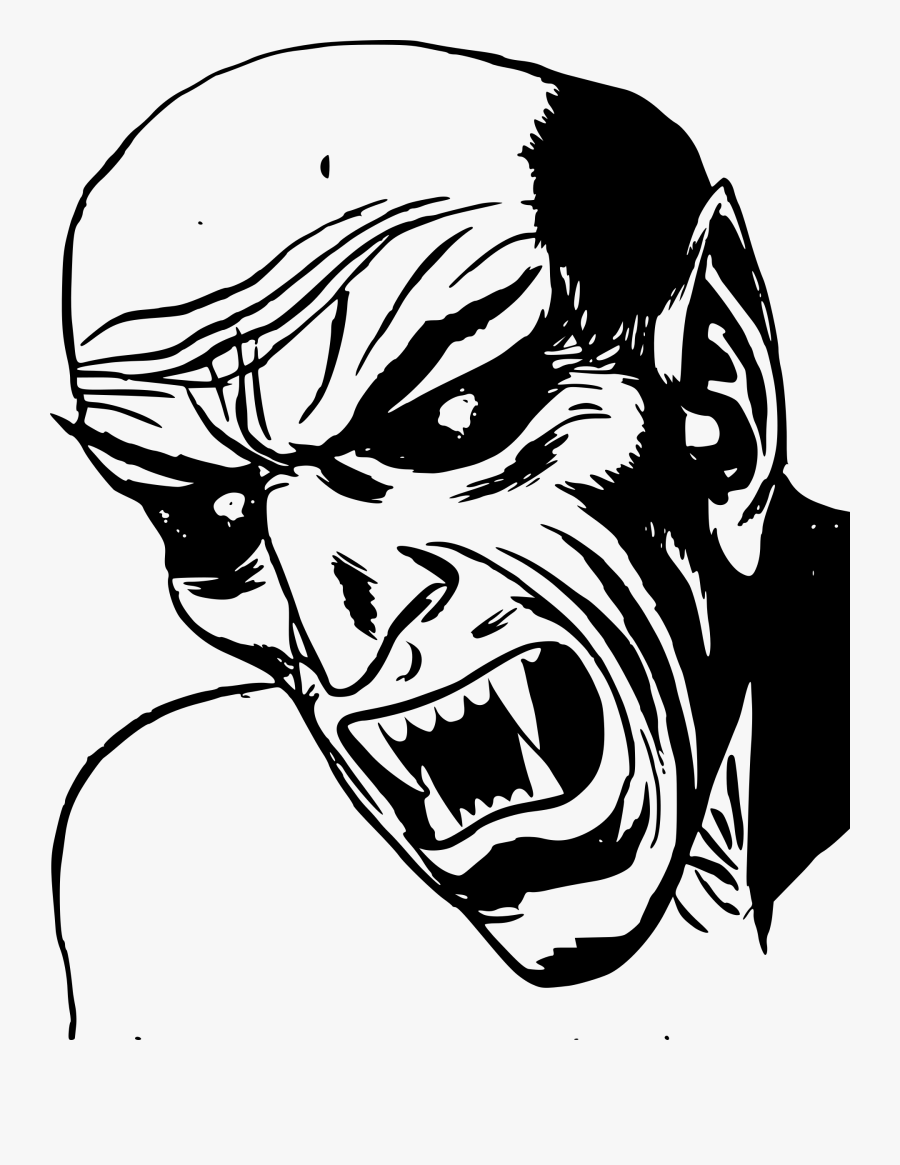 Clip Art Clipart Big Image Png - Smile Face Monster, Transparent Clipart