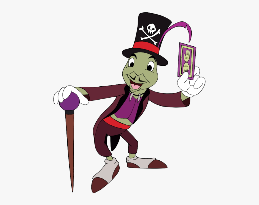 Jiminy Cricket As Dr - Jiminy Cricket Dr Facilier, Transparent Clipart