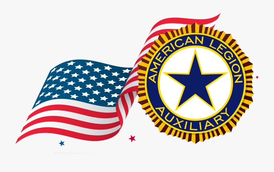 Transparent Flag Day Clipart - High Resolution American Legion Auxiliary Logo, Transparent Clipart