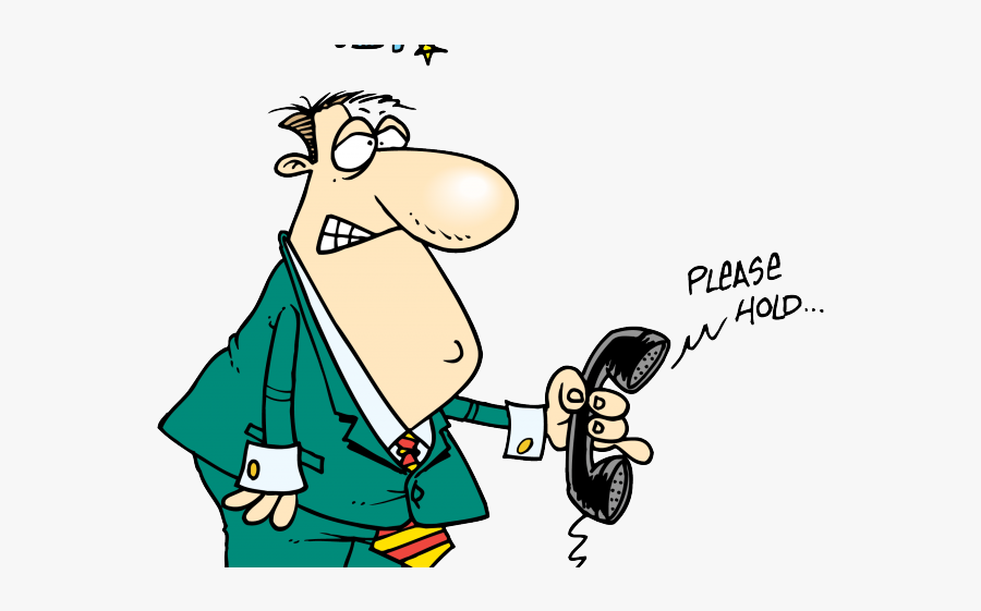 Telephone Hold Clipart, Transparent Clipart