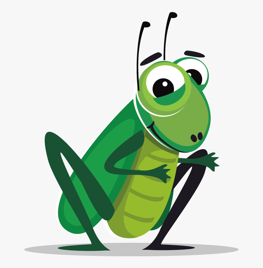 Transparent Grasshopper Png - วาด รูป ตักกะ แตน, Transparent Clipart