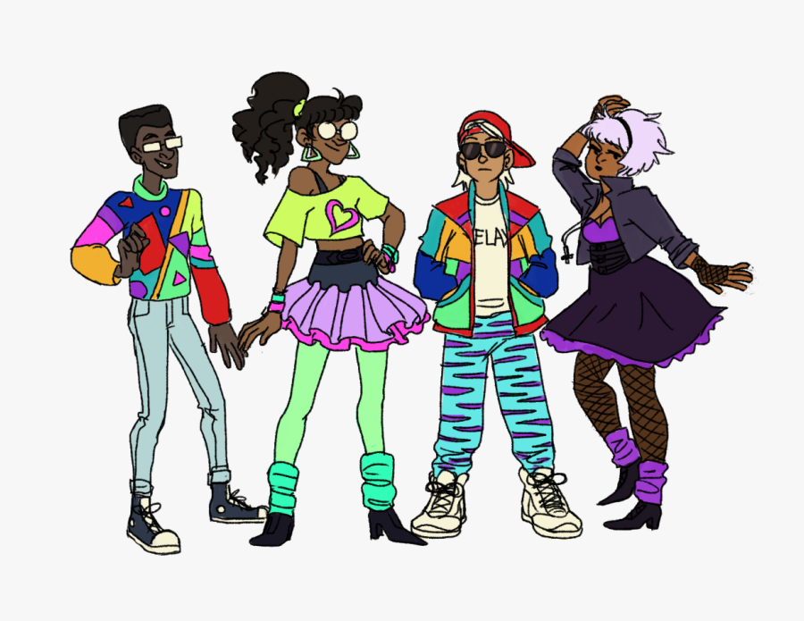 80s Stuck Homestuck, Transparent Clipart