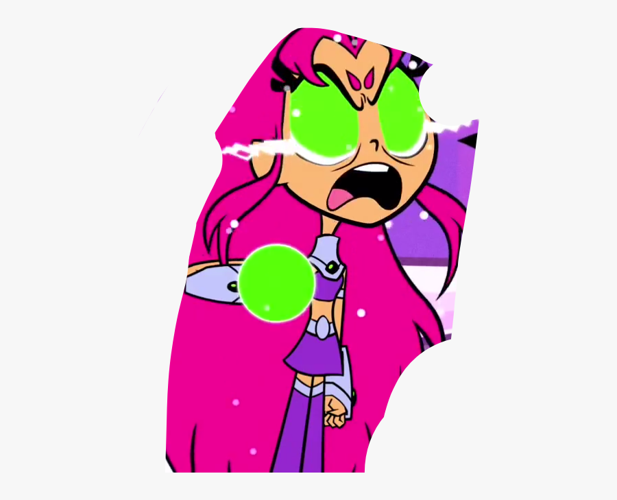 Starfire Angry Rage Blast Freetoedit - Teen Titans Go Starfire Mad