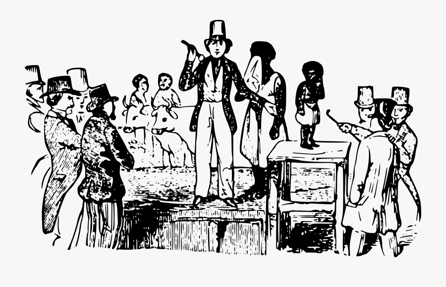 Human Behavior,recreation,art - Slave Clipart Black And White, Transparent Clipart