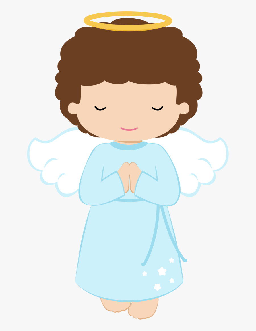 Baptism Clipart Right Child - Angel Bautizo Png, Transparent Clipart