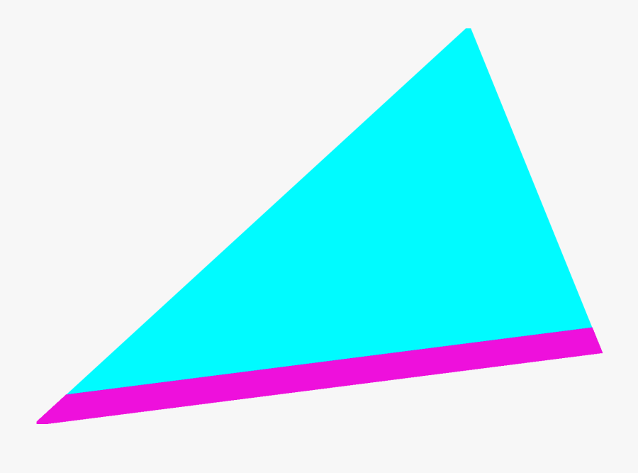 Transparent Transparent Triangle Png - 80s Style Triangle Png, Transparent Clipart