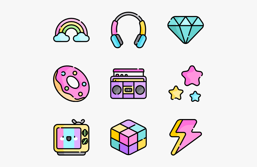 Line - 80s Png, Transparent Clipart