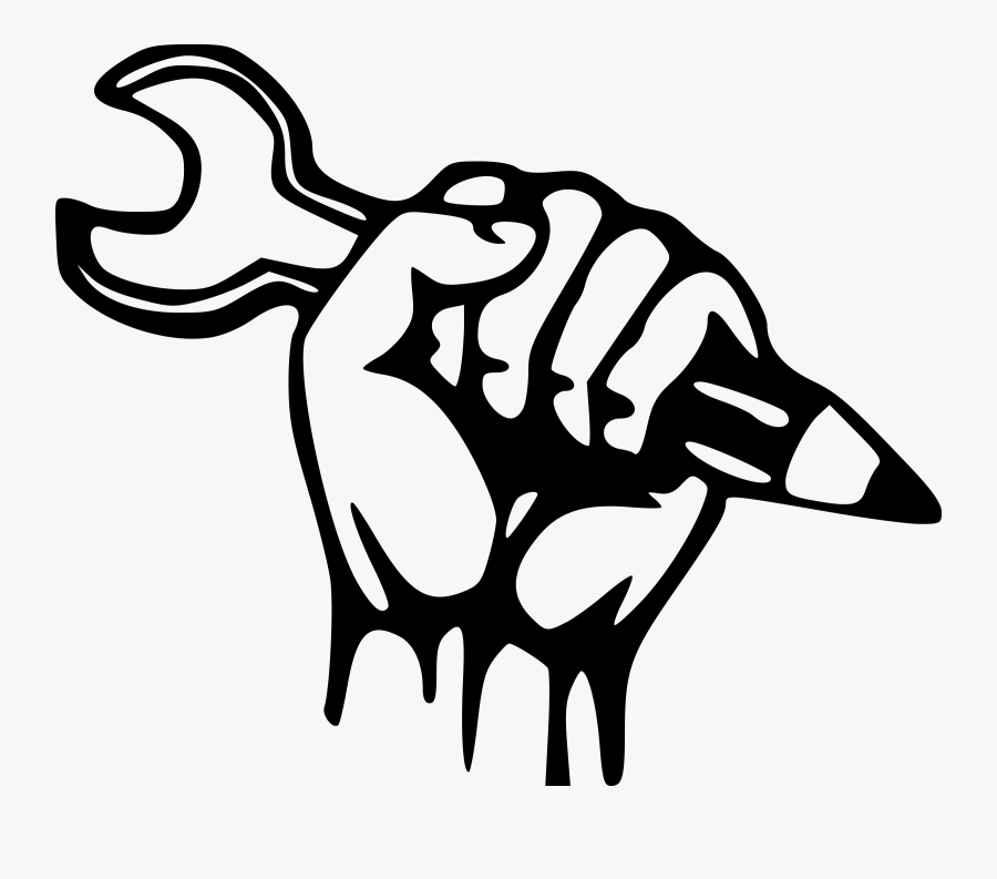 Slave 20clipart - Worker Fist, Transparent Clipart