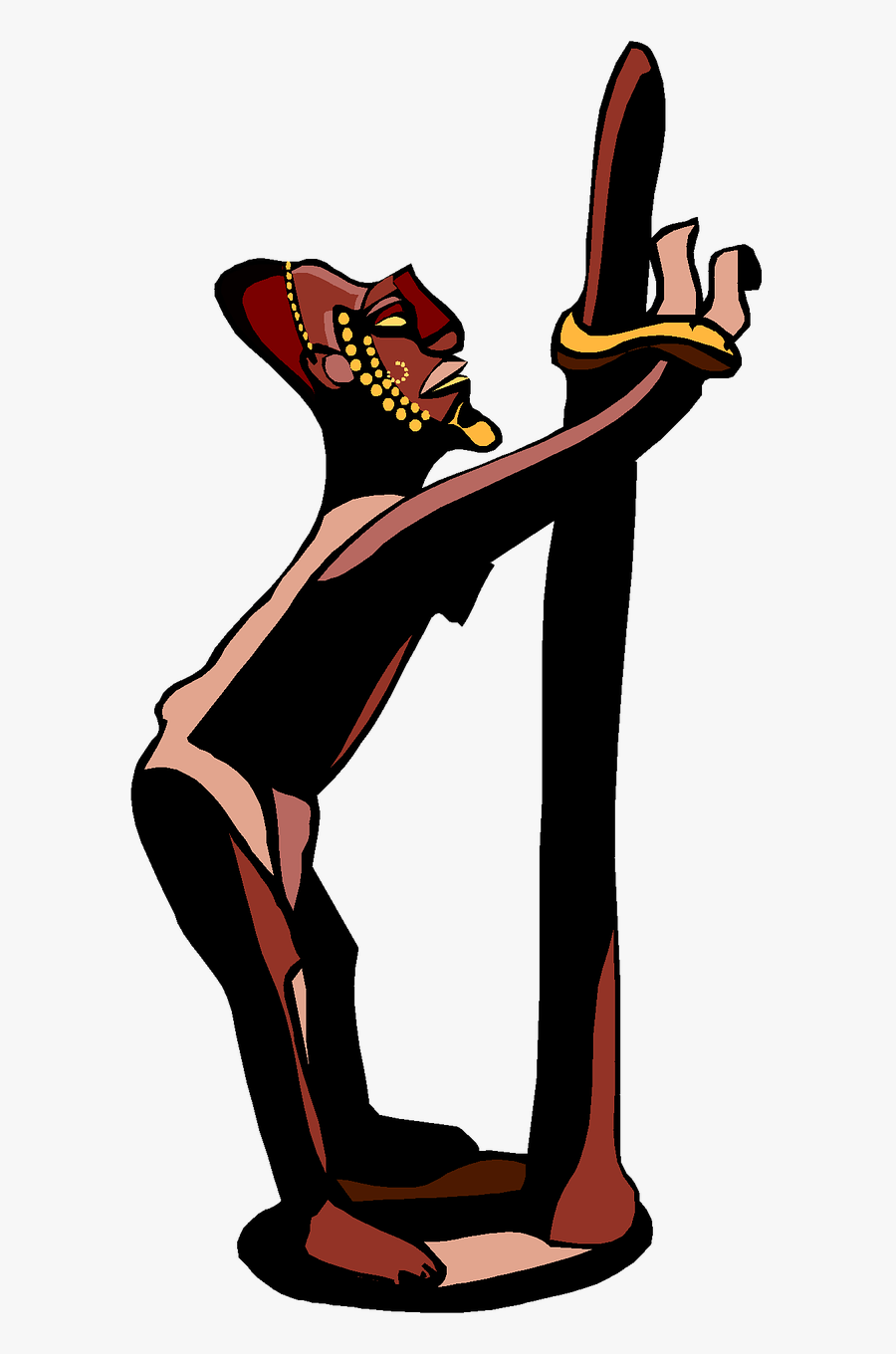 Mayan Traditional Slavery - Esclavitud Png, Transparent Clipart