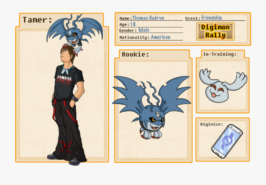 Slave Clipart Deliberate - Demidevimon Tamer, Transparent Clipart