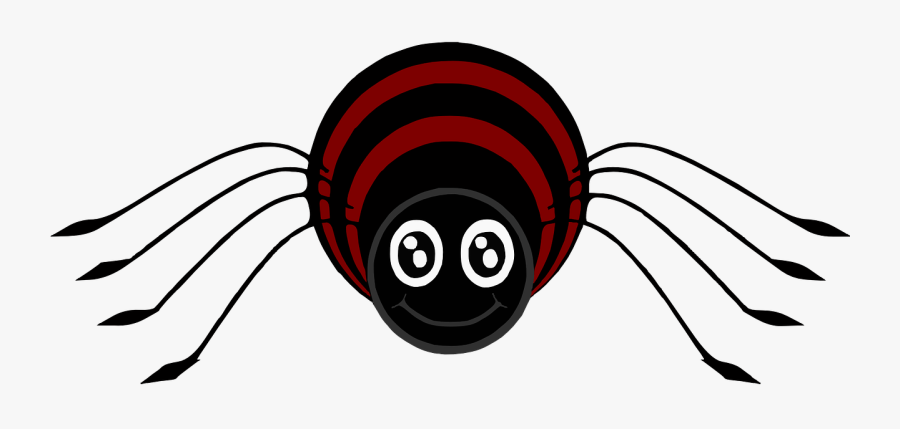 Hd Insects Clipart Free - Animated Picture Of A Spider, Transparent Clipart