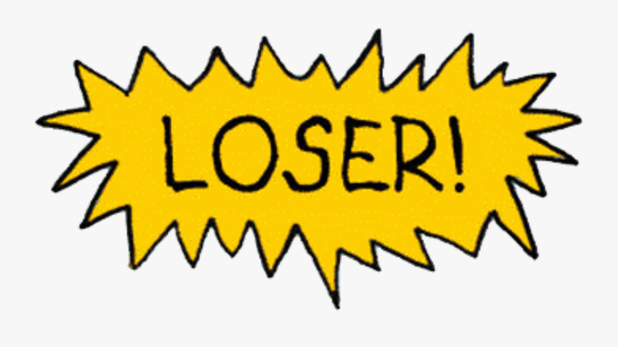 #grunge #punk #90"s #80"s #70’s #retroaesthetic #freetoedit - Loser Png, Transparent Clipart