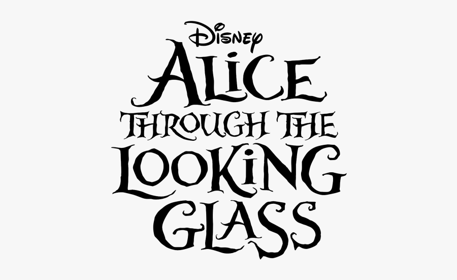 Alice Through The Looking Glass Logo Png, Transparent Clipart