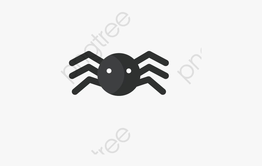 Drawing Vector And Copyright - Transparent Spider Cartoon, Transparent Clipart