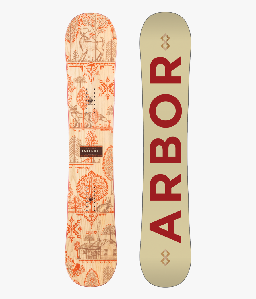 Arbor Cadence Snowboard - Arbor Cadence Snowboard Women's 2016, Transparent Clipart