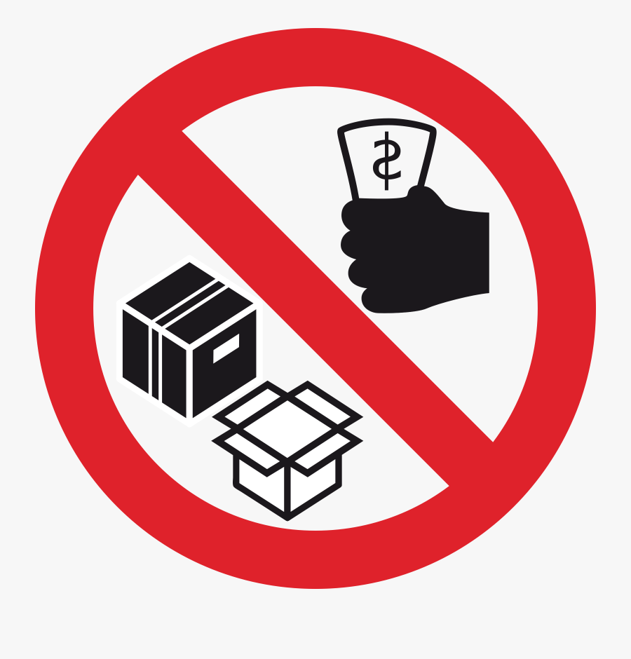 Organization,area,symbol - No Selling Sign, Transparent Clipart