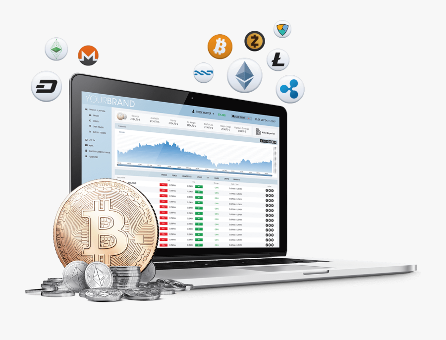 Exchange Foreign Cryptocurrency Platform Trading Trade - Crypto Trading Transparent Background, Transparent Clipart