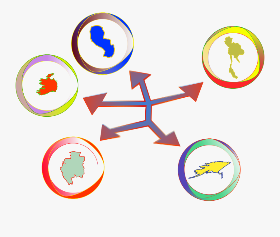 International Network Svg Vector File, Vector Clip - Exchange Program Clipart, Transparent Clipart