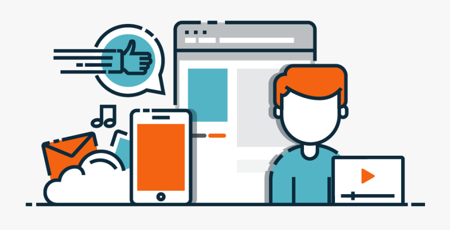Social Media Marketing Clipart , Png Download - Software Trainer Png, Transparent Clipart