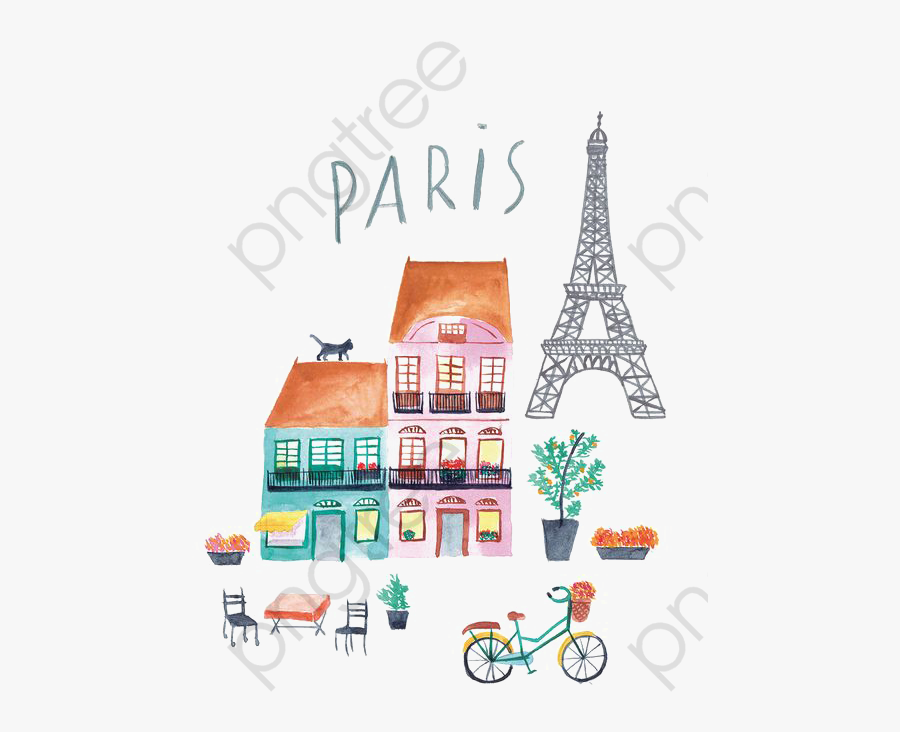 Plan Clipart Architecture - Paris Illustration, Transparent Clipart