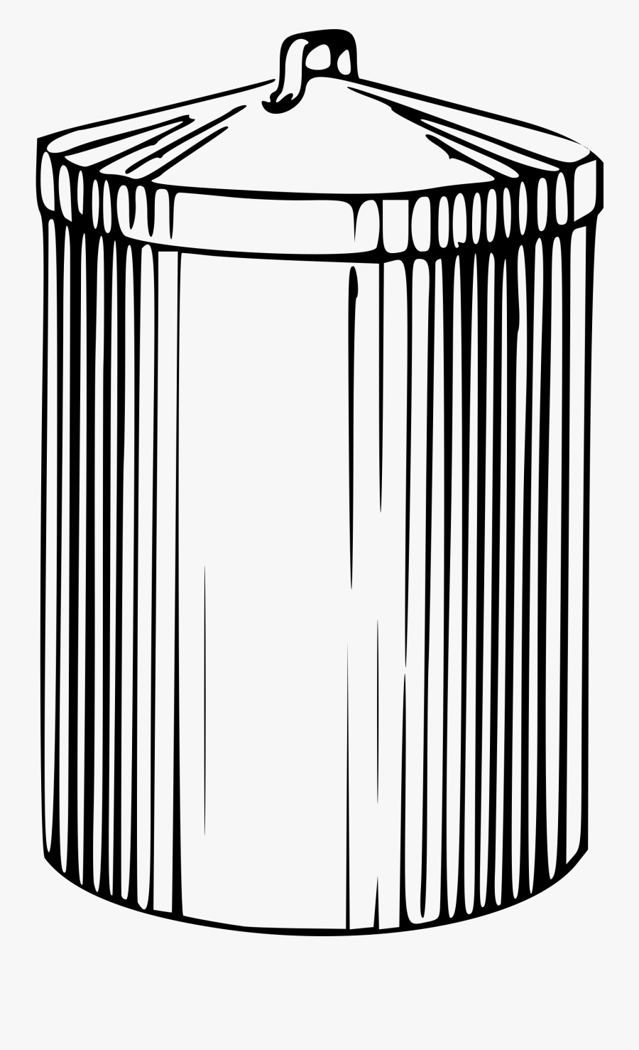 Png Library Library Trashcan Big Image Png - Waste Container, Transparent Clipart