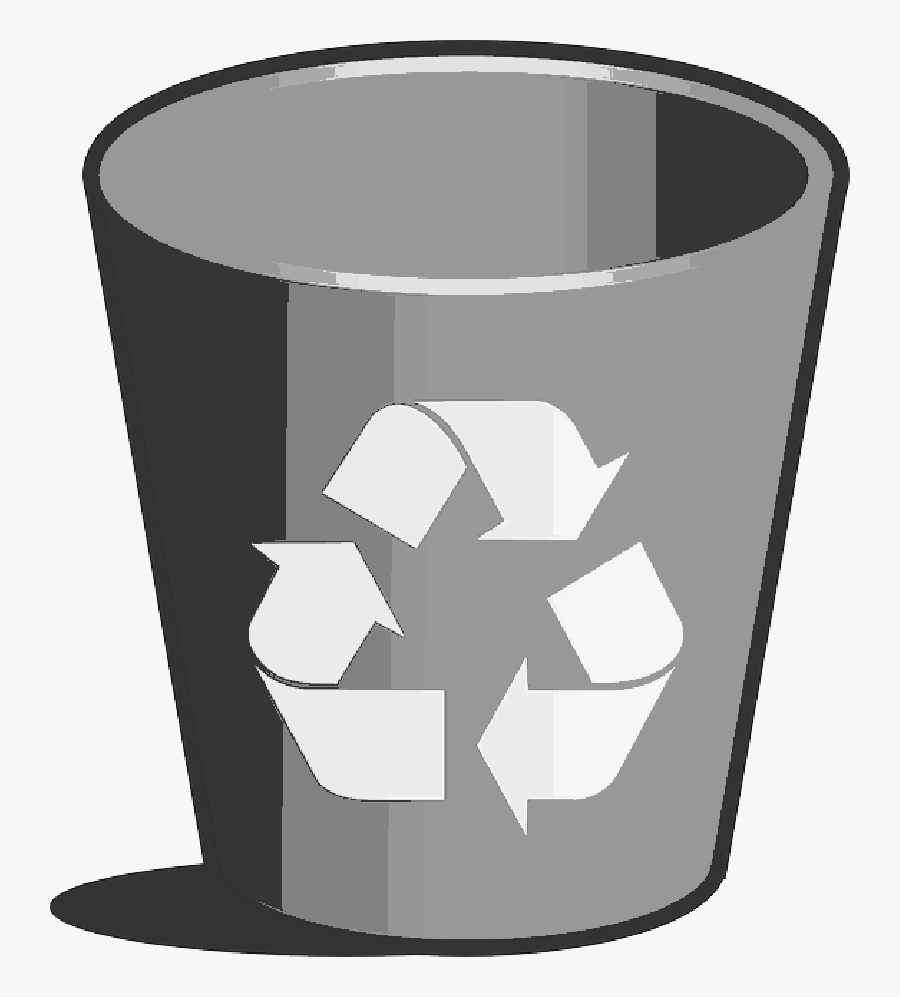 Garbage Clipart Paper - Recycling Bin Transparent Background, Transparent Clipart