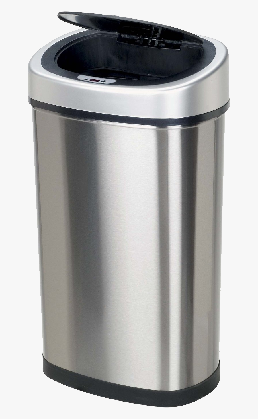 Trash Can Png - Nine Stars Dzt 50 9 Infrared Touchless Stainless Steel, Transparent Clipart