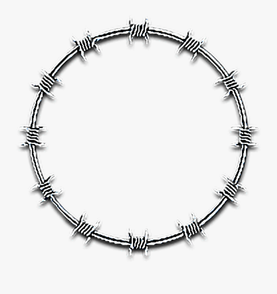 #barbed Wire #round #circle #metal #keep Out #protection - Necklace, Transparent Clipart